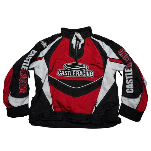 Castle jacket mens red - x, xl